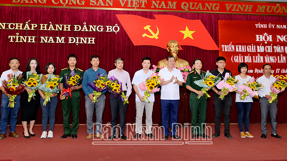 Phát động Giải Báo chí toàn quốc về xây dựng Đảng (Giải Búa liềm vàng) lần thứ VII - năm 2022