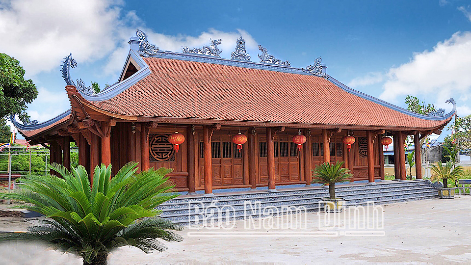 Đặc sắc di tích lịch sử - văn hóa Đền thờ Trạng nguyên Trần Văn Bảo