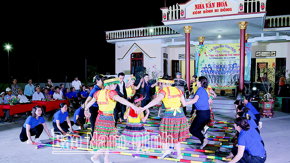 Giao Thịnh phát huy hiệu quả hệ thống thiết chế văn hóa - thể thao cơ sở