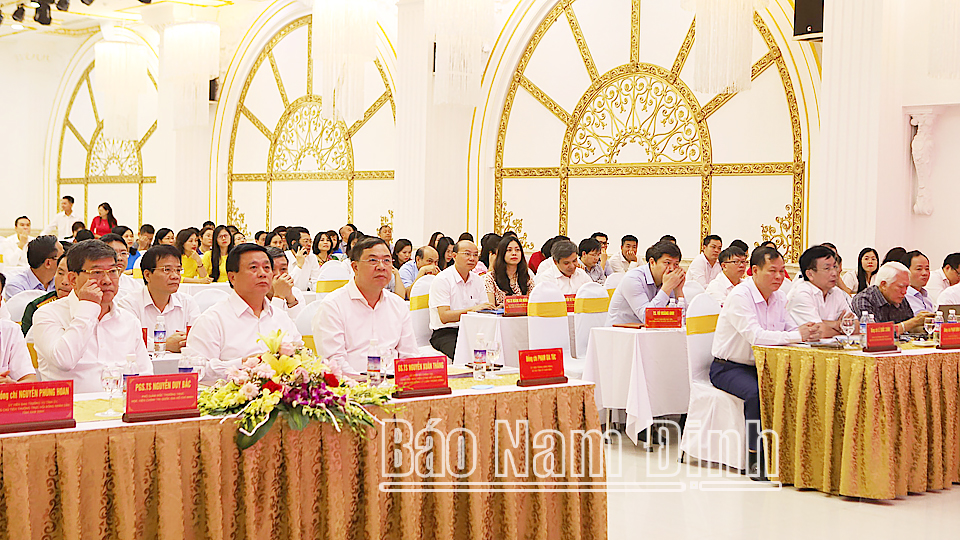 Hội thảo khoa học về Xây dựng, phát triển vùng kinh tế ven biển tỉnh Nam Định giai đoạn 2021 -2025 và những năm tiếp theo