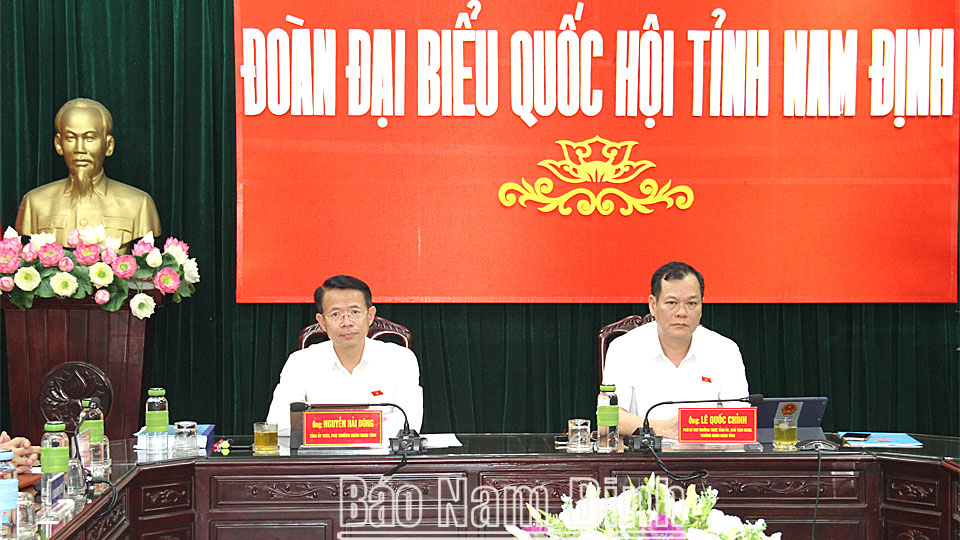 Đoàn Đại biểu Quốc hội tỉnh dự phiên chất vấn của Ủy ban Thường vụ Quốc hội