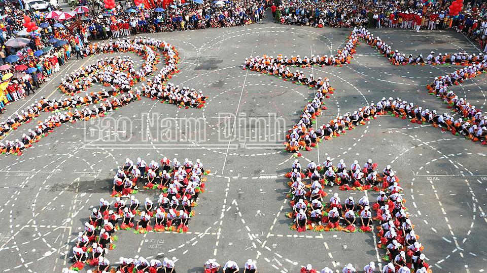 Khai mạc Đại hội Thể dục thể thao huyện Hải Hậu lần thứ IX-2022