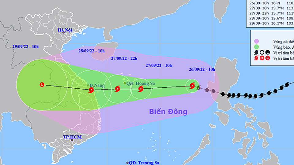 Tin bão khẩn cấp (Cơn bão số 04)