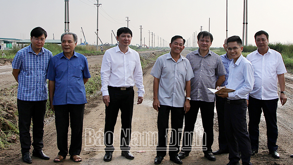 Giám sát việc triển khai đầu tư xây dựng, quản lý, khai thác Khu công nghiệp Dệt may Rạng Đông