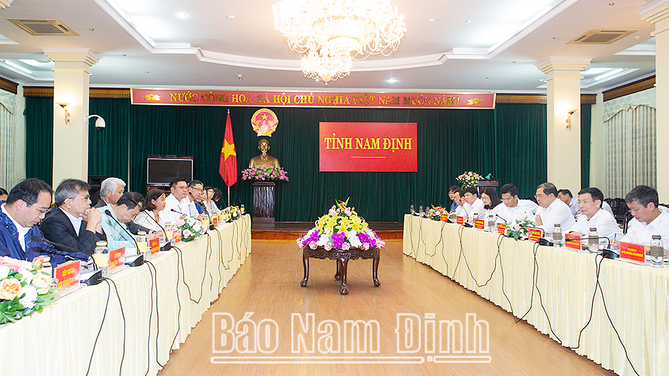 Đoàn doanh nghiệp Hiệp hội Điện cơ - Điện tử Đài Loan tìm hiểu cơ hội đầu tư tại tỉnh