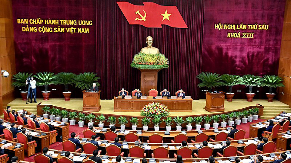 Khai mạc Hội nghị lần thứ 6 Ban Chấp hành Trung ương Đảng khóa XIII