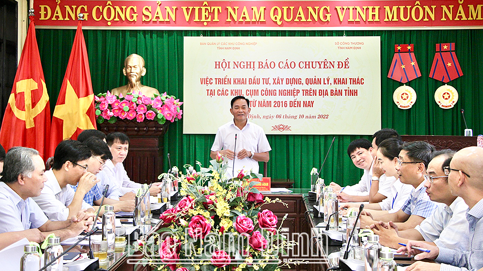 HĐND tỉnh giám sát công tác quản lý các khu, cụm công nghiệp