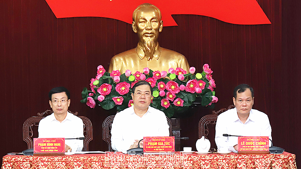 Hội nghị lần thứ 16 Ban Chấp hành Đảng bộ tỉnh khóa XX