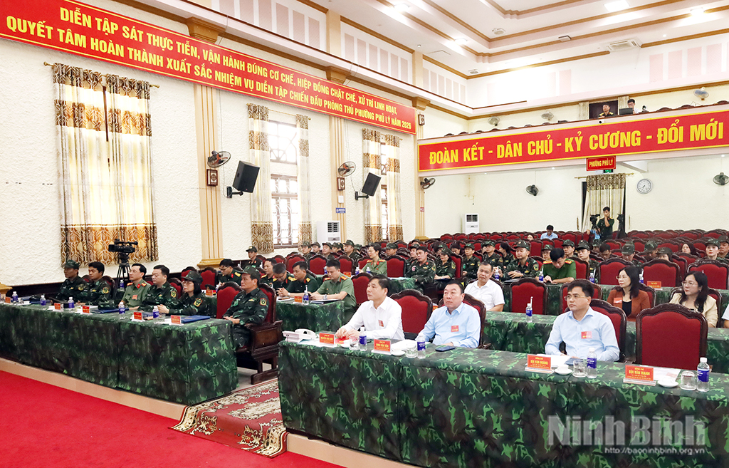 Các địa phương khai mạc diễn tập chiến đấu phòng thủ năm 2026