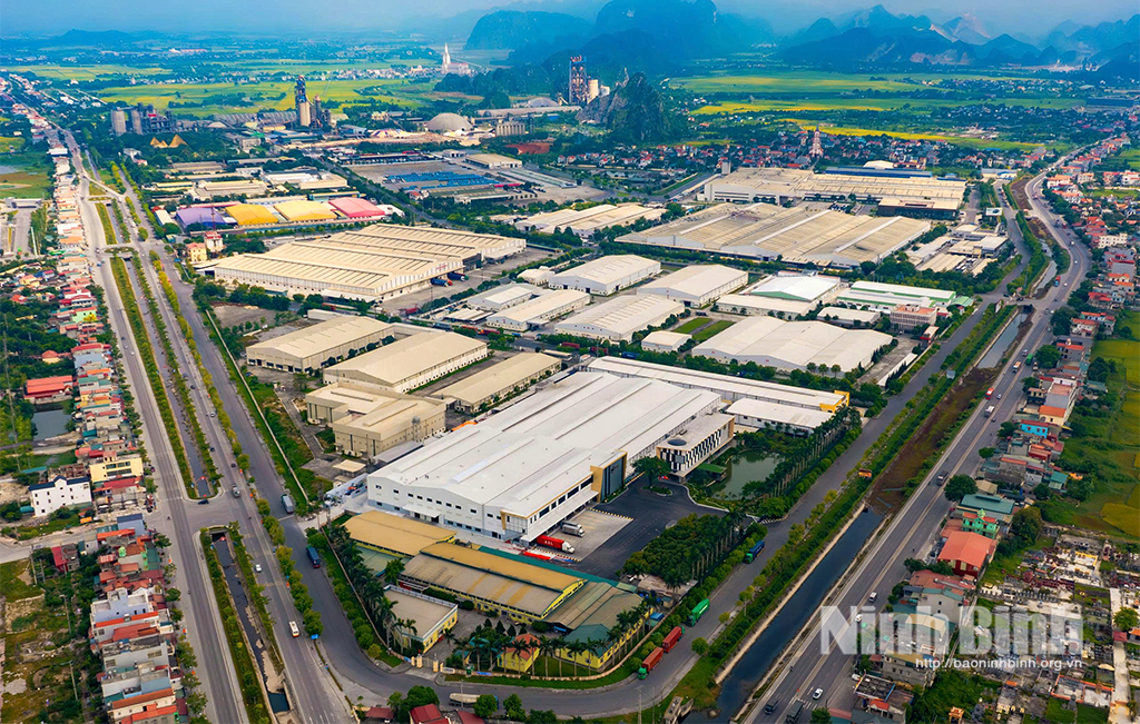 Gian Khau industrial zone.