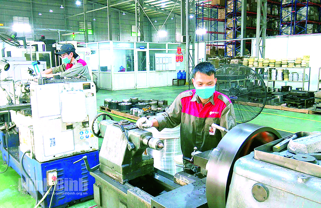 The industry and construction sector was the main driver of economic growth.