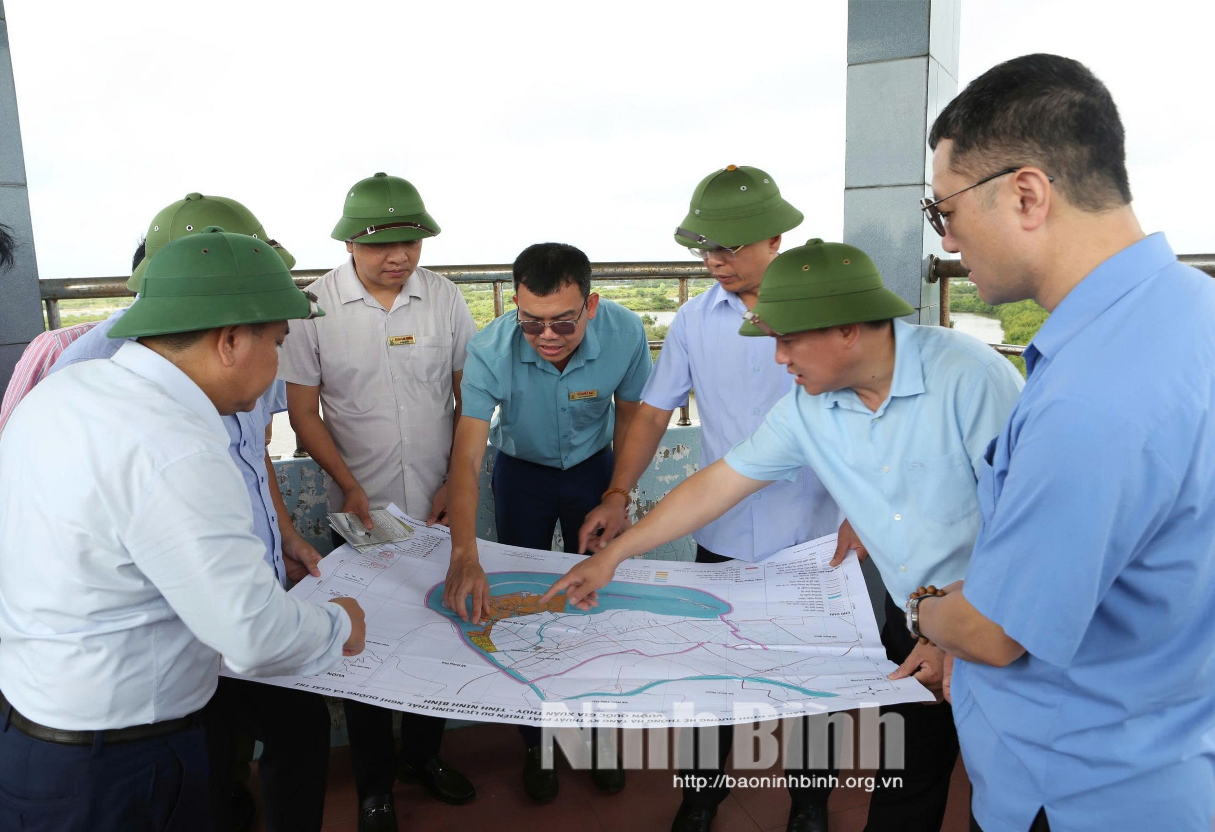 Competent agencies report on the planning of Xuan Thuy National park.