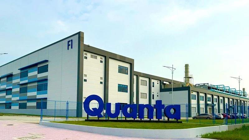 Quanta Computer’s laptop manufacturing plant in Ninh Binh.