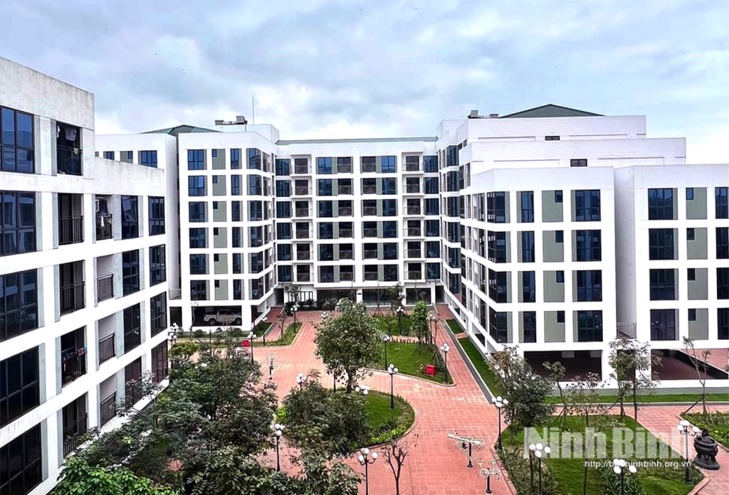 Social housing project in Le Ho ward.