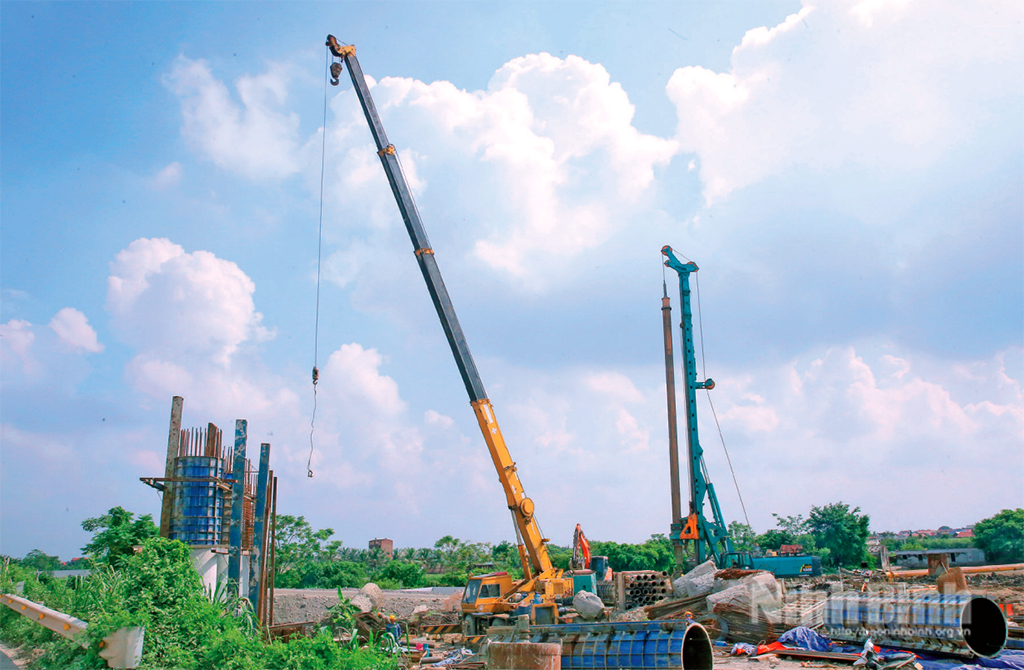 Construction of Ninh Binh Hai Phong expressway project is being accelerated.